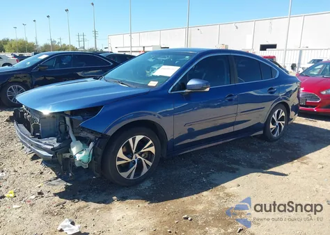 2021 Subaru Legacy Premium из США, поврежденный, VIN 4S3BWAC62M3009090